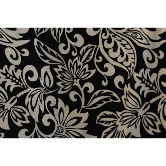 Women's Max Studio Black White Salmon Halter Racer-back Dress Stretch  Size XL - Picture 3 of 8